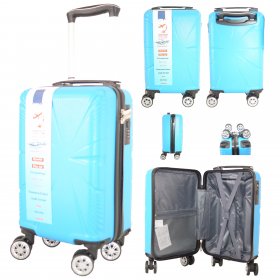 T-HC-US-1629 BLUE UNDER-SEAT CABIN-SIZE TRAVEL TROLLEY