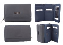 3702 RFID NAVY PURSE