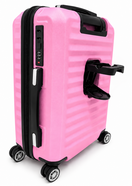 T-HC-US-1860 Pink EasyJet Under Seat Hard Shell Cabin Suitcase