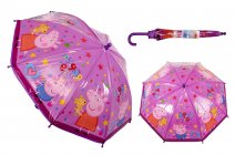 2232 PEPPA PIG PURPLE KIDS UMBRELLA