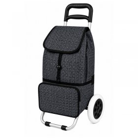 ST-02 Black G 2 Wheeler Shopping Trolley (New)