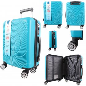 T-HC-US-1833 TEAL EASYJET TRAVEL CABIN TROLLEY SUITCASE