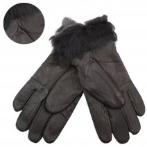 8912 BLACK LEATHER GLOVES SMALL