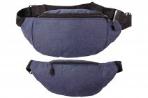 LL-88 NAVY POLYESTER BUM BAG