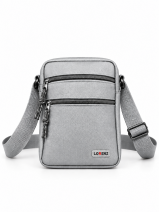 2585 Grey Lorenz Shoulder Bag (New)