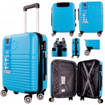 CABIN 03 LIGHT BLUE 20'' CABIN-SIZE TRAVEL TROLLEY SUITCASE