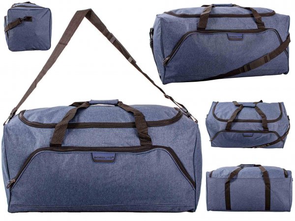 JBTB71 NAVY LARGE HOLDALL POLYESTER BAG