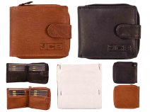 JCBNC NC43 RFID-PROTECTED LEATHER WALLET BOX OF 10