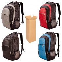 BP-104 ASSORTED BOX OF 12 18'' BACKPACK