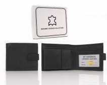 1010 RFID BLACK LONDON LEATHER WALLE