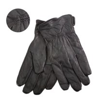 8922 BLACK LEATHER GLOVES MEDIUM