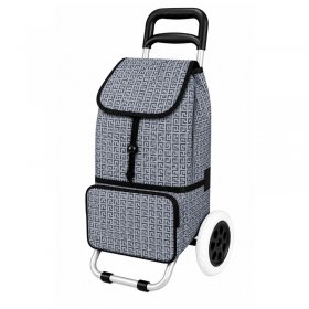 ST-02 Grey G 2 Wheeler Shopping Trolley (New)