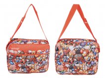 EMOJI001004 Kids Shoulder Bag Orange Emoji