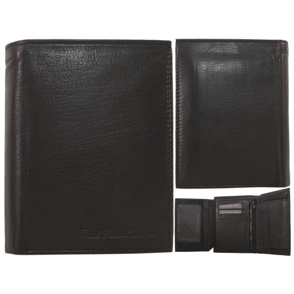 029 BLACK REAL ITALIAN LEATHER