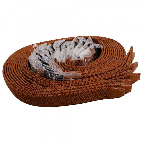 2795 TAN MILANO STRETCHY BELT PACK OF 12