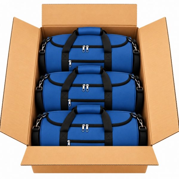 TB-TW-65 Box Of 10 Navy Holdall Bag