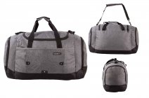 JBSB 63 GREY & BLACK HOLDALL POLYESTER BAG