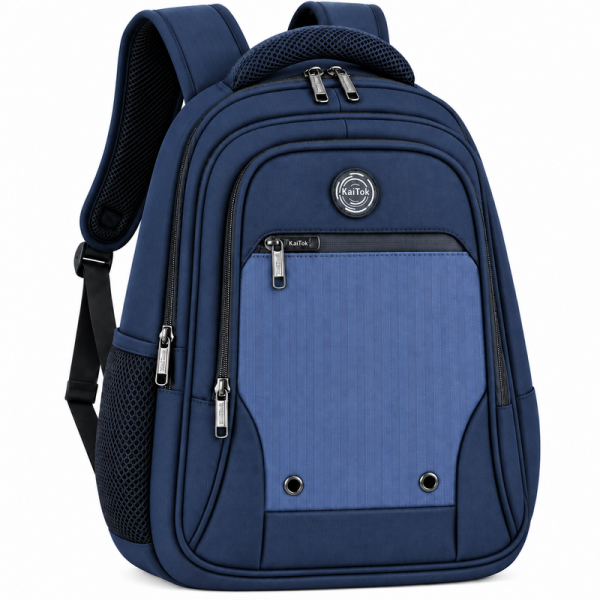2654 Navy/Navy KaiTak Pinstripe Backpack