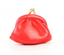 6290 Minature P,U Purse RED