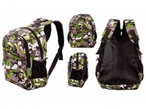 LL-193 WHITE GREEN CAMOUFLAGE BACKPACK