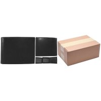 1066 ASSORTED BLACK LEATHER RFID BOX OF 10