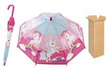 9444 UNICORN KIDS UMBRELLA BOX OF 12