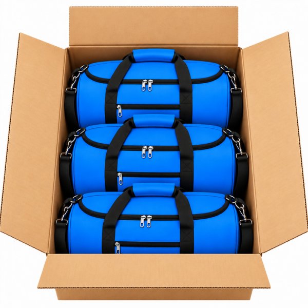 TB-TW-65 Box Of 10 Blue Holdall Bag
