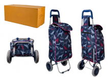 MLST06 DOGS SHOPPING TROLLEY W/ 2 WHEELS Box Of 10