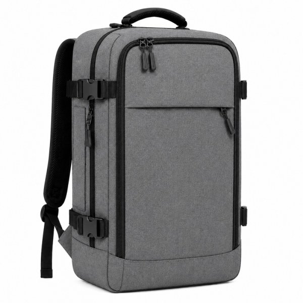 BP-R-120 Grey Carry On Backpack Underseat Cabin Bag (New)