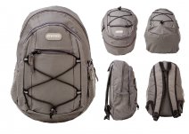 LL-BP3 GREY COLOUR POLYESTER BACKPACK