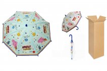 2225 PEPPA PIG KIDS UMBRELLA BOX OF 12