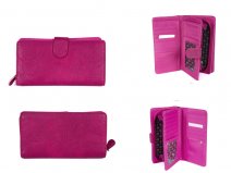 JBPS113 PINK PURSE WITH POP FRONT & REAR & 1 ZIP