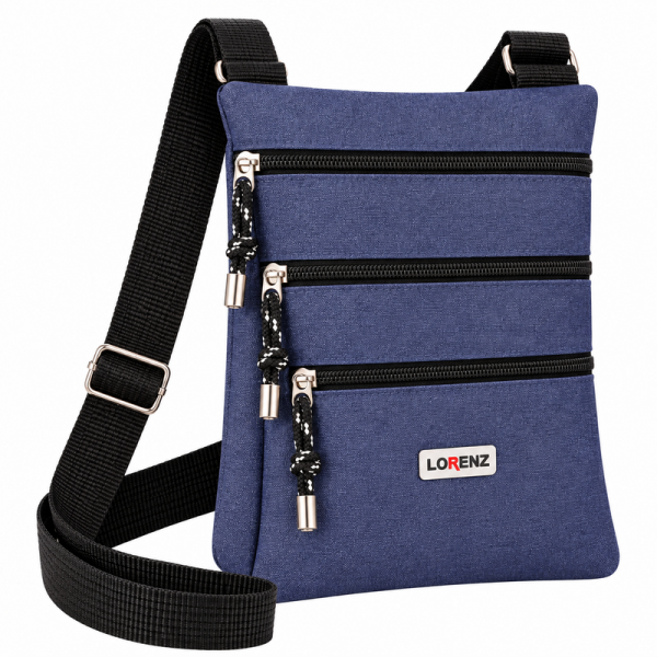 2586 Navy Shoulder Bag (New)