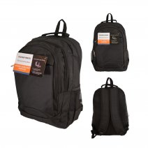 BP-124 BLACK EASYJET TRAVEL BACKPACK