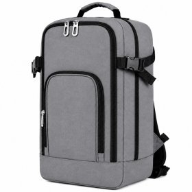 BP-118 Grey Easy Jet Travel Backpack (New)