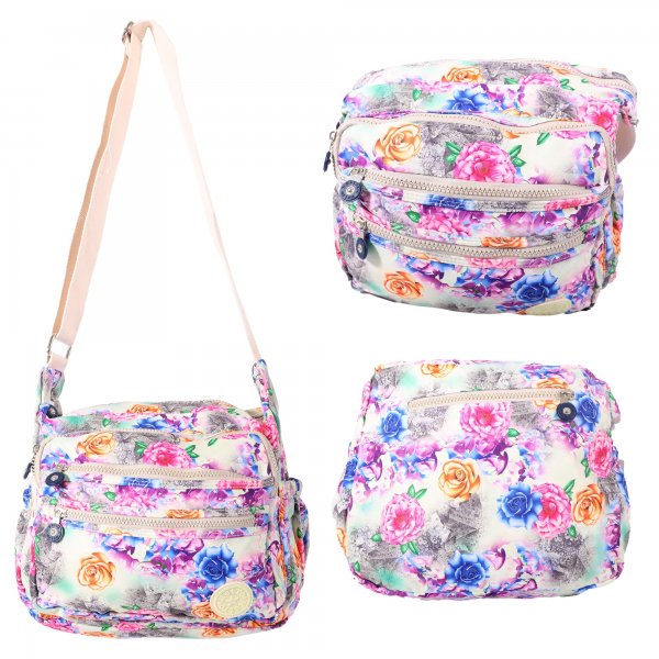 LL-178 WHITE SHOULDER BAG