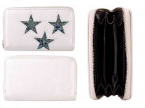 LW164 WHITE STAR PURSE