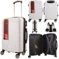 T-HC-CABIN-2029 WHITE CABIN-SIZE TRAVEL TROLLEY