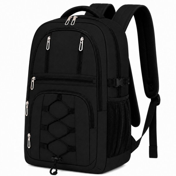 BP-101 Black Classic Travel Backpack (New)