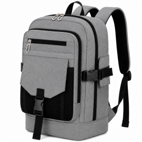 BP-131 Grey Easy Jet Travel Back Pack (New)