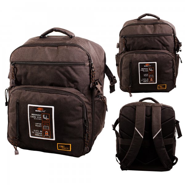 JBBP291 BLACK UNDERSEAT EASYJET CABIN SIZE BACKPACK
