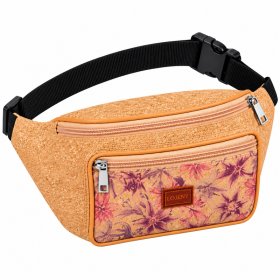 7205 Lillies Cork Bumbag with Front Zipped Pocket (New)