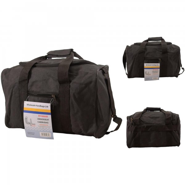TB-R-216 BLACK RYANAIR UNDERSEAT CABIN BAG