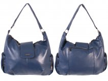 5875 NAVY LRG PU TOTE