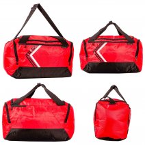 JBSB18 RED HOLDALL TRAVEL GYM BAG