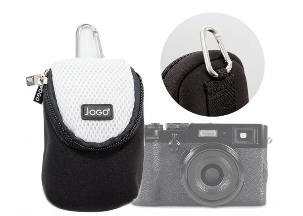 Jogo compact cam case small black white