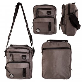 2424 GREY SHOULDER BAG/BACKPACK