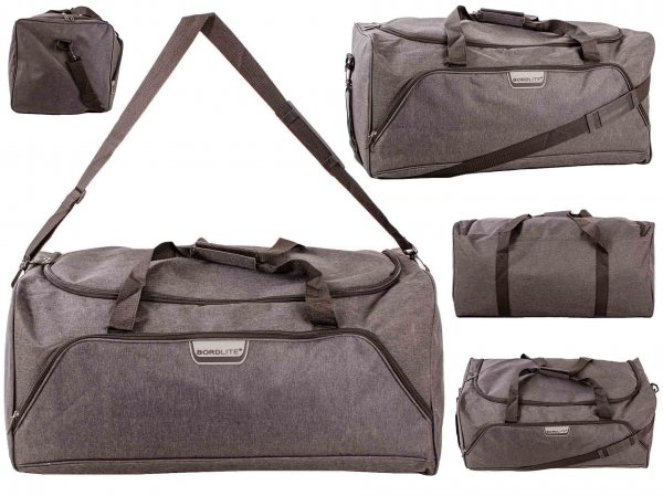 JBTB71 BLACK LARGE HOLDALL POLYESTER BAG