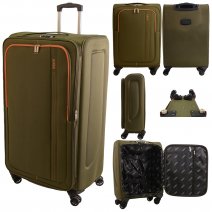 AR721 GREEN TRAVEL TROLLEY