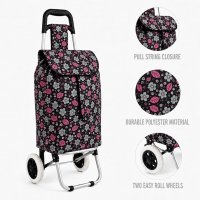 ST-05B Cherry Black 2 Wheel Trolley ST-05B Cherry Black 2 Wheel Trolley
